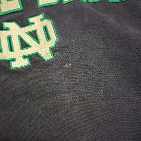 Vintage Champs Sports Notre Dame Hoodie - Picture 5 of 7